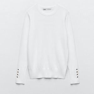 White Zara Sweater